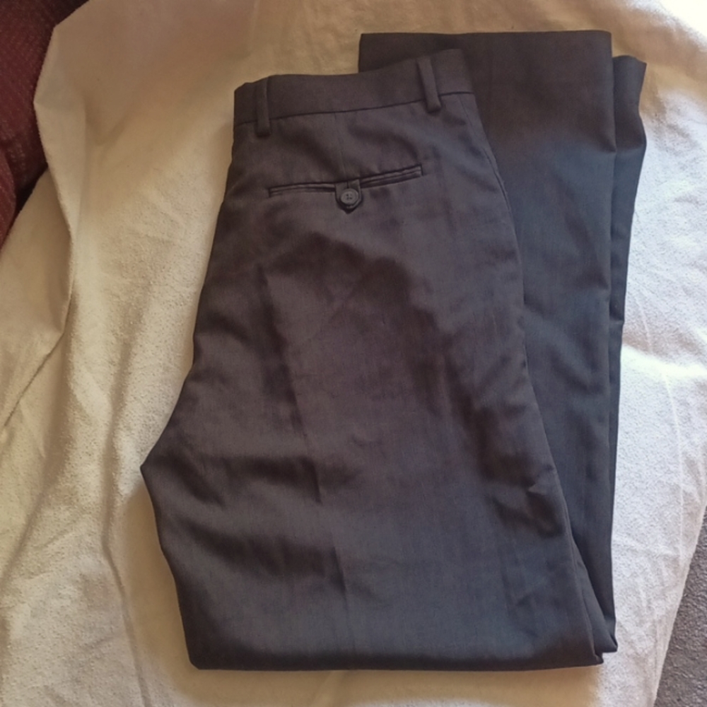 Men's Kenneth Cole black dress pants 32 x30 length
